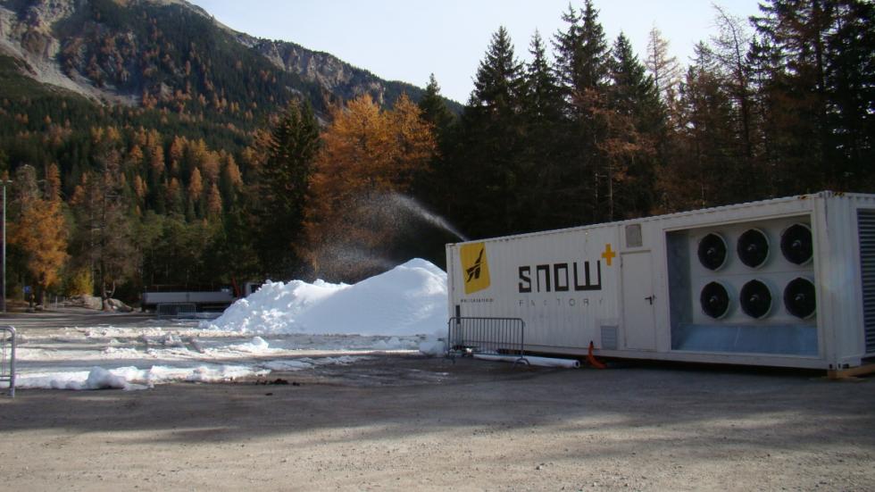 Snow Factory - czyli nowoczesna fabryka niegu na stoku Winterpol Karpacz Biay Jar